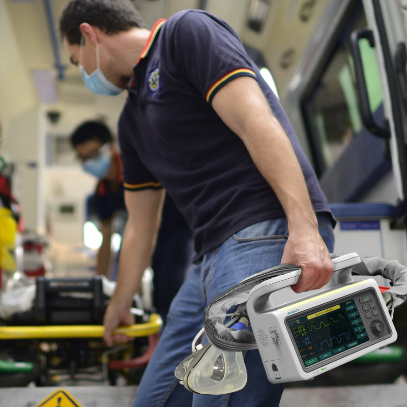 Ventilador de emergencia y transporte T5 Amoul - Imagen 4