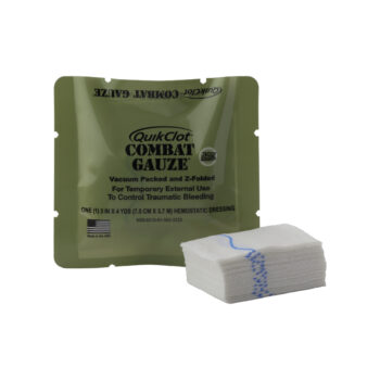 Gasas hemostáticas QuikClot Combat